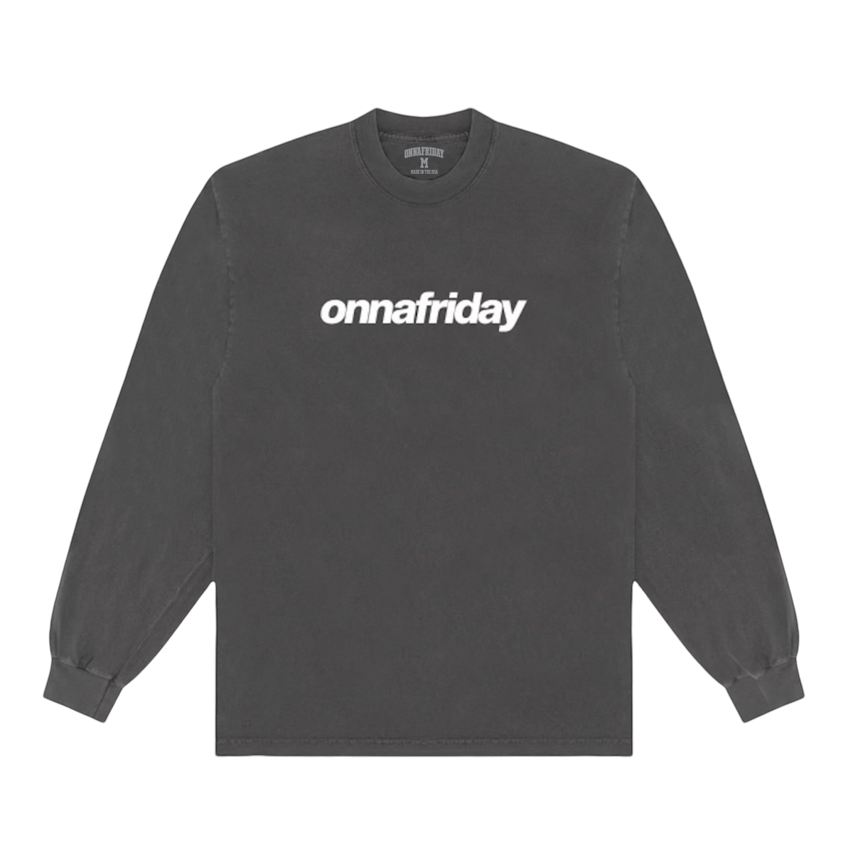 Onnafriday Logo Crewneck - Smoke Grey – ONNAFRIDAY™️