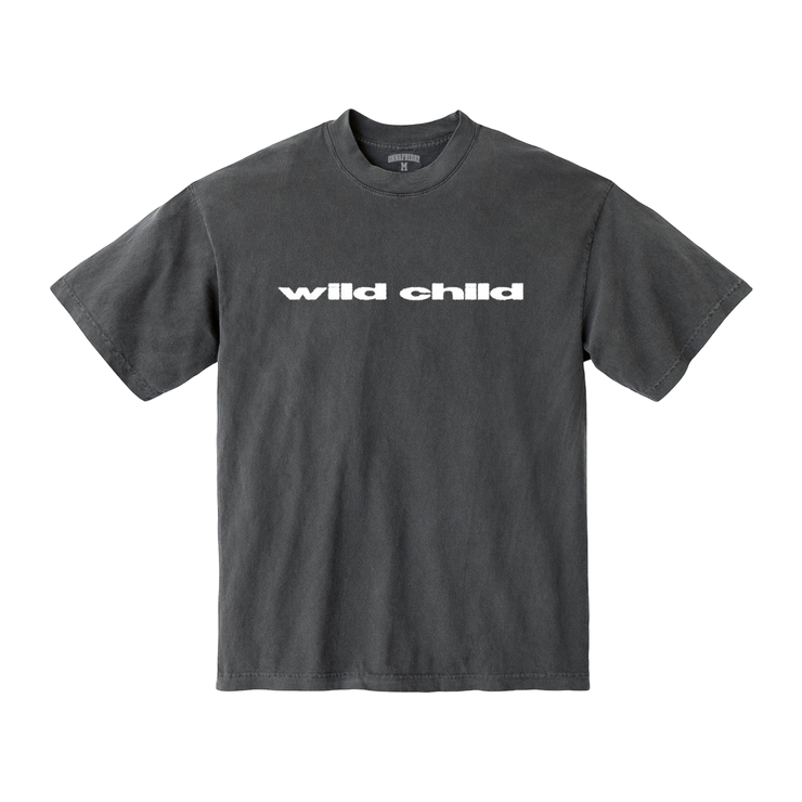 Wild Child Tee - Vintage Black