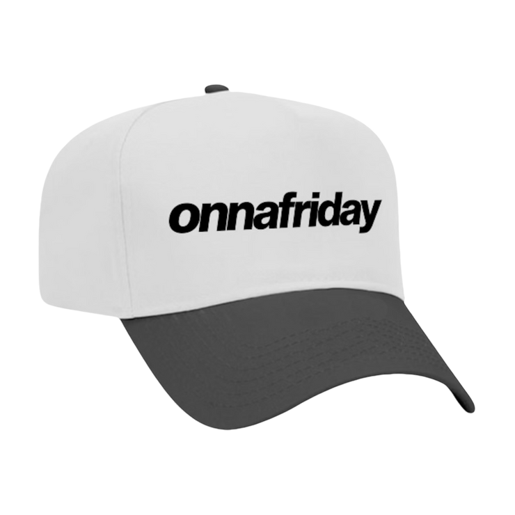 Onnafriday Logo Hat - White/Black