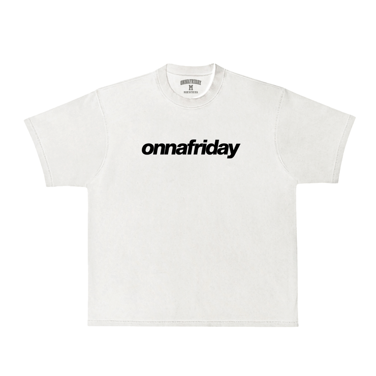 Onnafriday Logo Tee - White