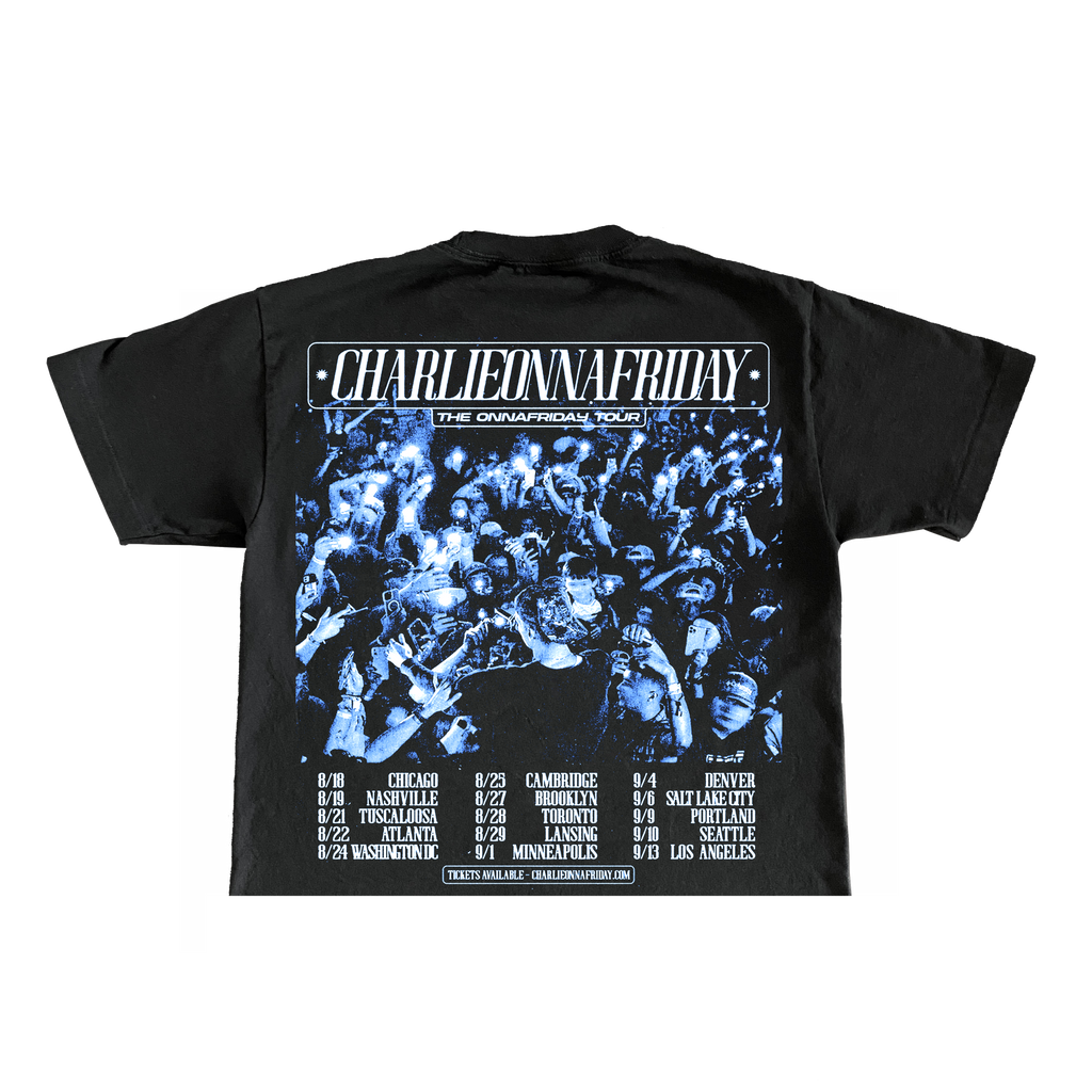 Lighter Cropped Tour Tee - USA – ONNAFRIDAY™️