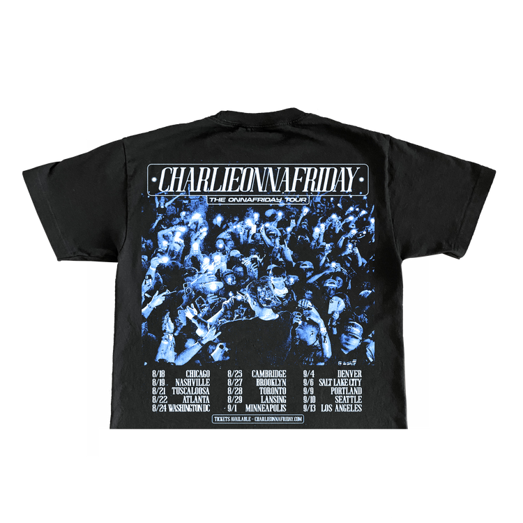 Lighter Cropped Tour Tee - USA – ONNAFRIDAY™️