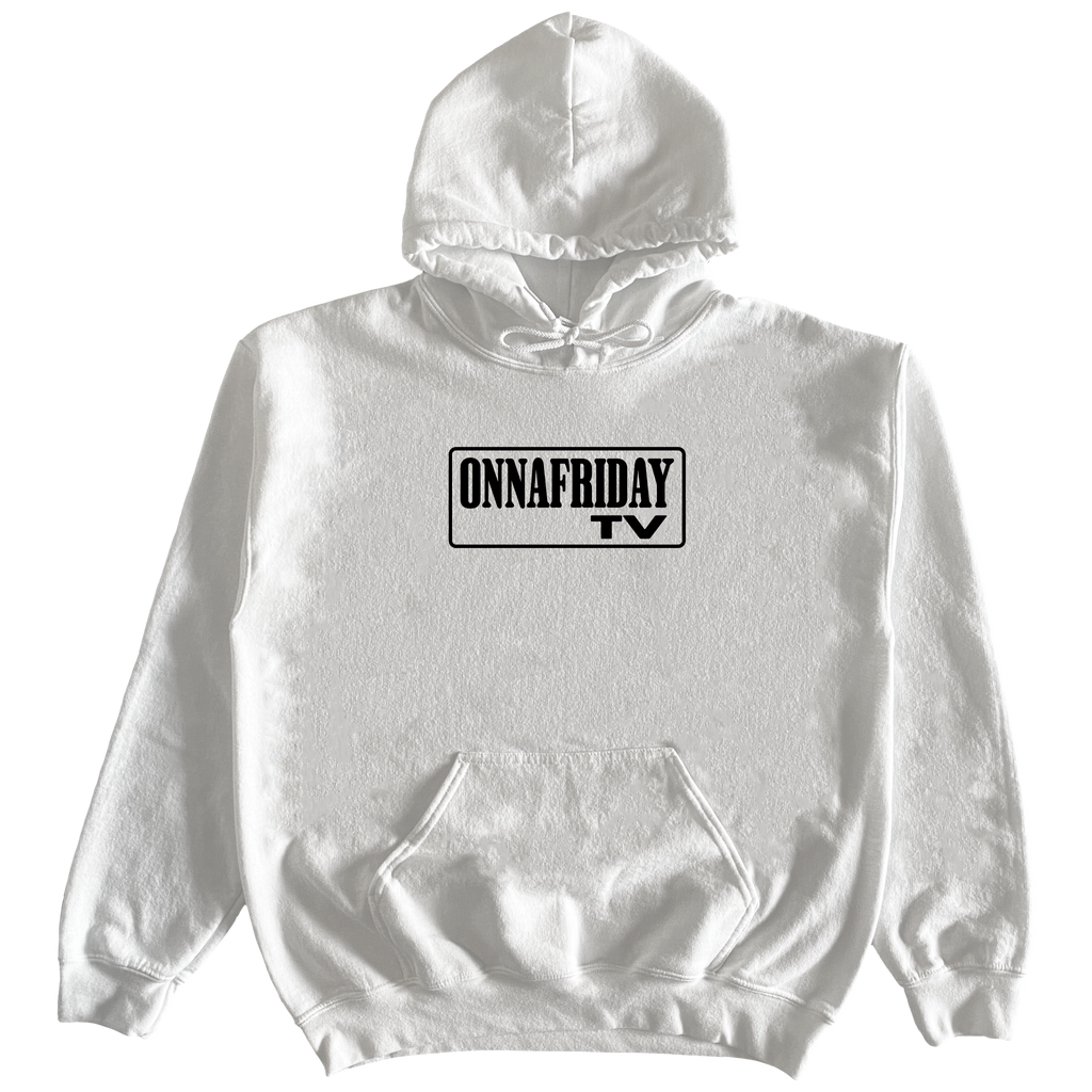 Onnafriday TV Hoodie - White – ONNAFRIDAY™️